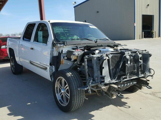 3GCEC13087G504543 - 2007 CHEVROLET SILVERADO WHITE photo 1