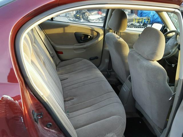 1G1ND52J716232163 - 2001 CHEVROLET MALIBU MAROON photo 6