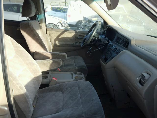 5FNRL18612B002907 - 2002 HONDA ODYSSEY EX GOLD photo 5