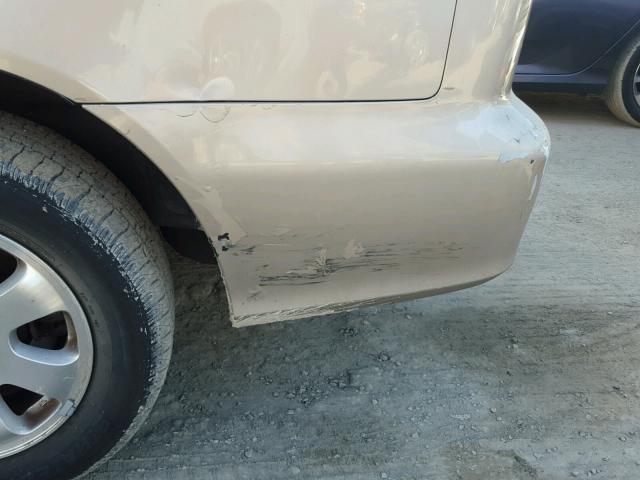 5FNRL18612B002907 - 2002 HONDA ODYSSEY EX GOLD photo 9