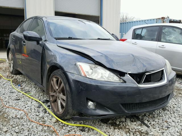 JTHBK262262016834 - 2006 LEXUS IS 250 GRAY photo 1