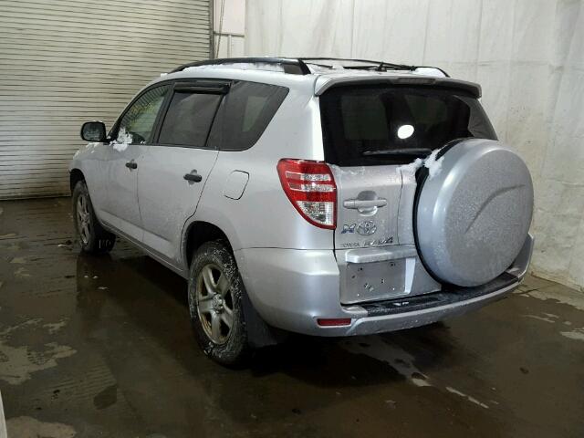 JTMBF35V995005291 - 2009 TOYOTA RAV4 SILVER photo 3