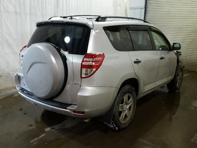 JTMBF35V995005291 - 2009 TOYOTA RAV4 SILVER photo 4