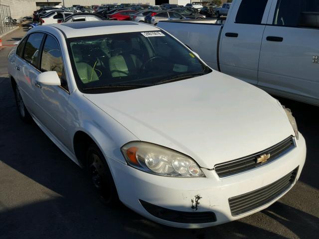 2G1WC5EM9B1110216 - 2011 CHEVROLET IMPALA LTZ WHITE photo 1