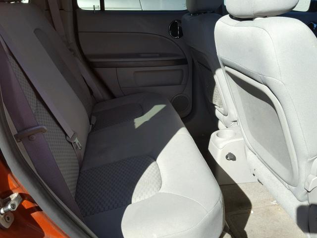 3GNDA13D97S634985 - 2007 CHEVROLET HHR LS ORANGE photo 6