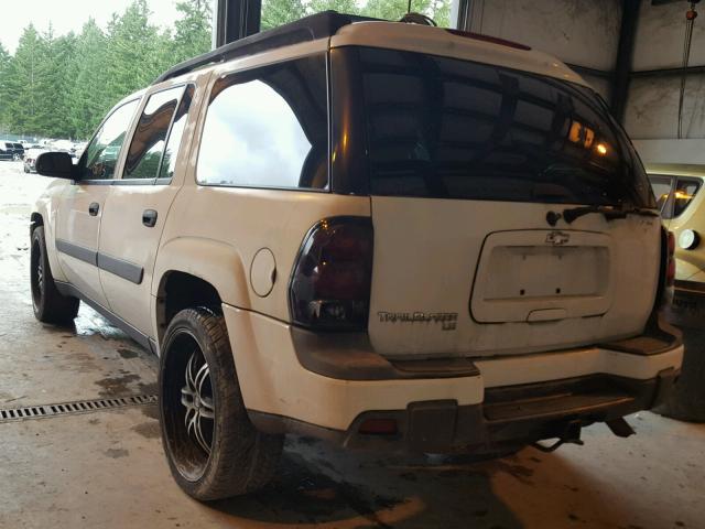 1GNET16S256130627 - 2005 CHEVROLET TRAILBLAZE WHITE photo 3