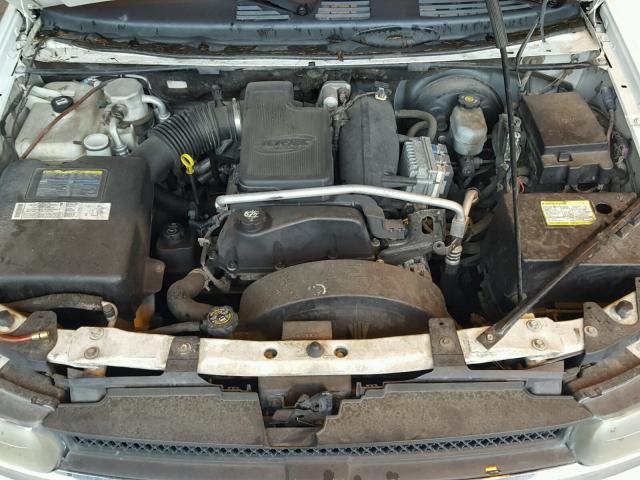 1GNET16S256130627 - 2005 CHEVROLET TRAILBLAZE WHITE photo 7