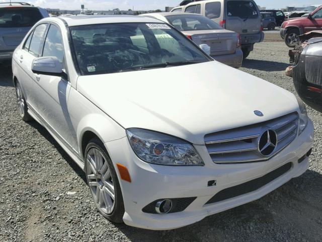 WDDGF81X59R082023 - 2009 MERCEDES-BENZ C 300 4MAT WHITE photo 1