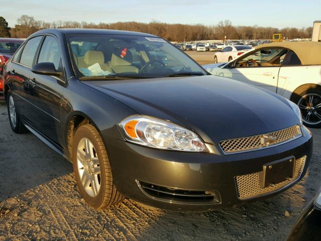 2G1WB5E37G1122169 - 2016 CHEVROLET IMPALA LIM GRAY photo 1