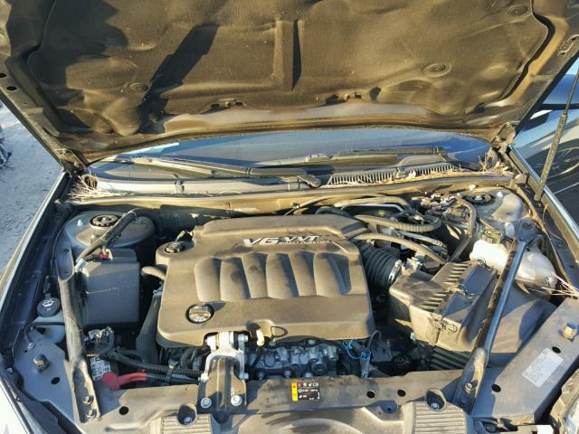 2G1WB5E37G1122169 - 2016 CHEVROLET IMPALA LIM GRAY photo 7