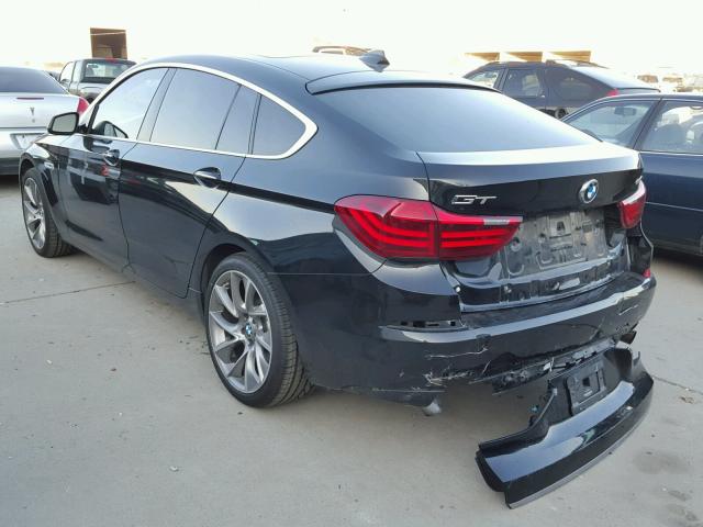 WBA5M2C56ED085887 - 2014 BMW 535 IGT BLACK photo 3