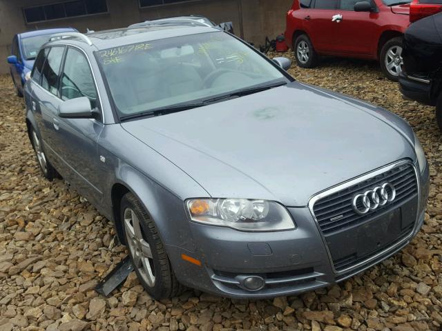 WAUKF78E55A550485 - 2005 AUDI A4 2.0T AV GRAY photo 1