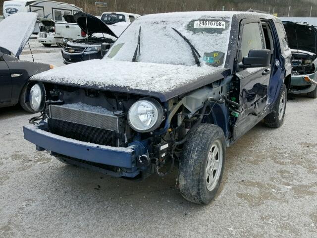 1C4NJRBB9FD413011 - 2015 JEEP PATRIOT SP BLUE photo 2