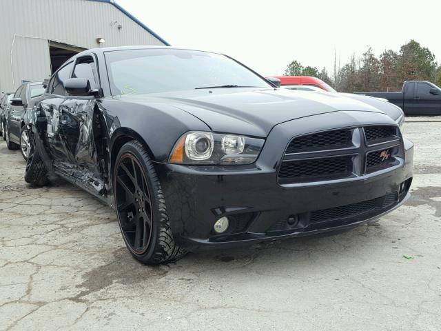 2C3CDXCTXCH146488 - 2012 DODGE CHARGER R/ BLACK photo 1