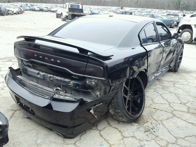 2C3CDXCTXCH146488 - 2012 DODGE CHARGER R/ BLACK photo 4