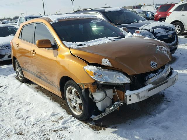 2T1KE40E79C001677 - 2009 TOYOTA COROLLA MA ORANGE photo 1