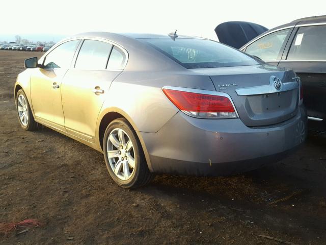 1G4GD5EG4AF252060 - 2010 BUICK LACROSSE C TAN photo 3