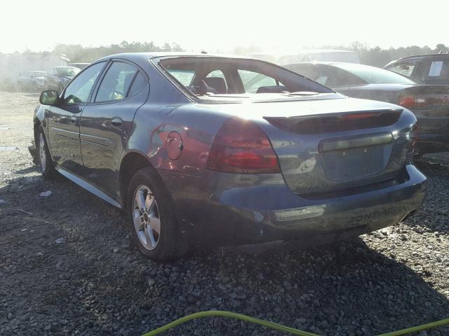 2G2WP552161266822 - 2006 PONTIAC GRAND PRIX BLUE photo 3