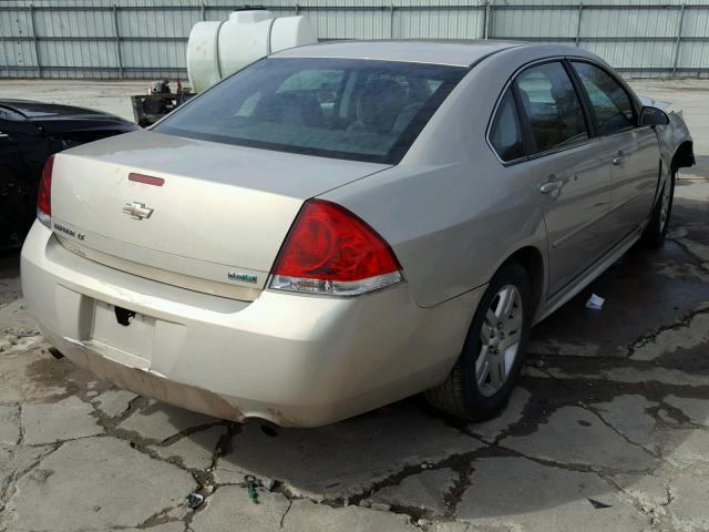 2G1WG5E3XC1240731 - 2012 CHEVROLET IMPALA LT BEIGE photo 4