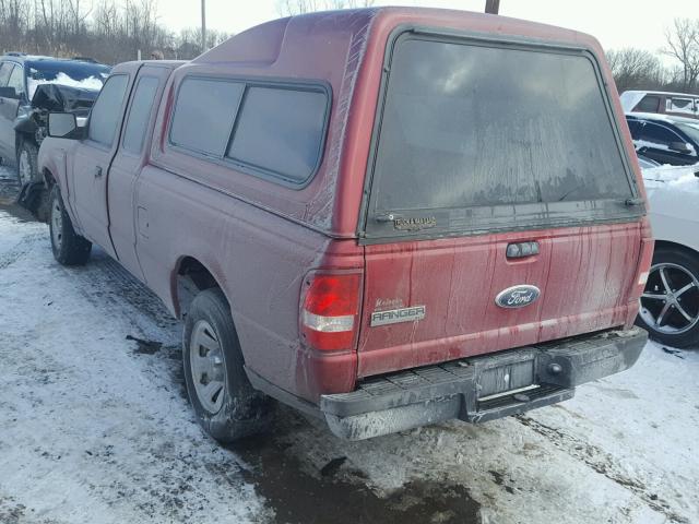 1FTYR14U56PA16318 - 2006 FORD RANGER SUP BURGUNDY photo 3