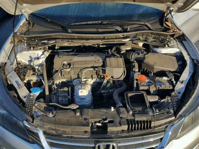 1HGCR2F75EA012697 - 2014 HONDA ACCORD EX SILVER photo 7