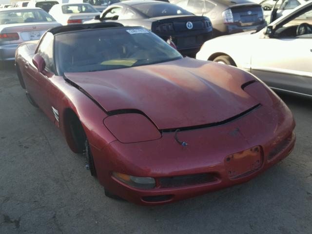 1G1YY22GXW5126100 - 1998 CHEVROLET CORVETTE MAROON photo 1