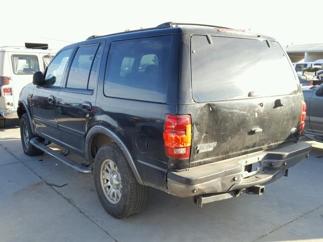 1FMEU1663YLC08780 - 2000 FORD EXPEDITION BLACK photo 3