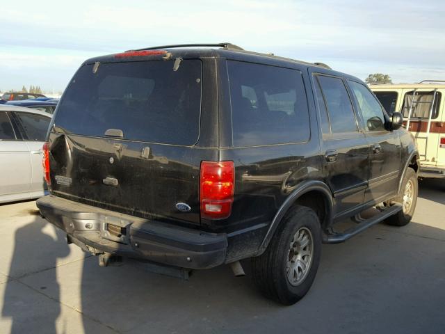 1FMEU1663YLC08780 - 2000 FORD EXPEDITION BLACK photo 4