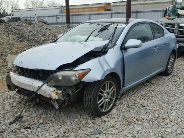 JTKDE167260091254 - 2006 TOYOTA SCION TC 蓝色 照片 2
