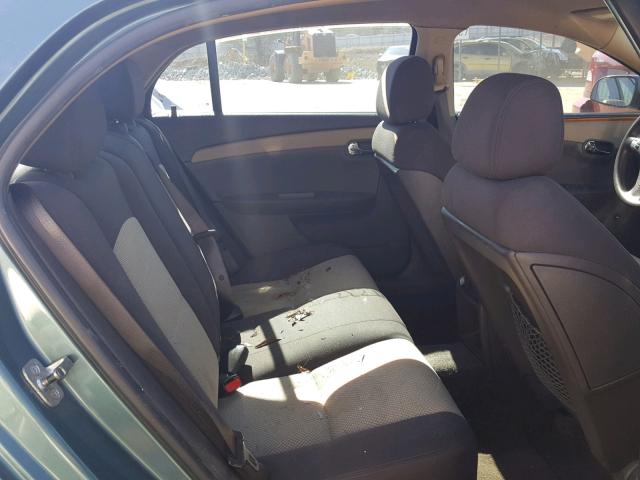 1G1ZH57B69F144496 - 2009 CHEVROLET MALIBU 1LT 绿色 照片 6