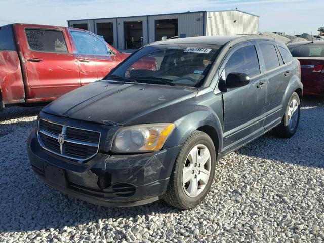 1B3HB48B87D165096 - 2007 DODGE CALIBER SX BLUE photo 2