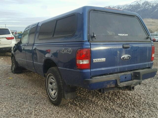 1FTZR45E79PA06536 - 2009 FORD RANGER SUP BLUE photo 3