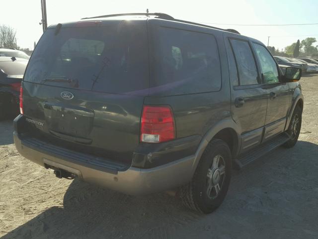 1FMRU17W83LB13981 - 2003 FORD EXPEDITION GREEN photo 4