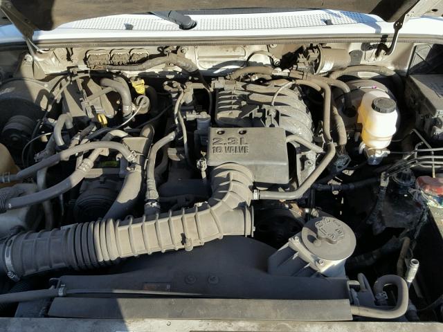 1FTYR10D99PA63118 - 2009 FORD RANGER WHITE photo 7