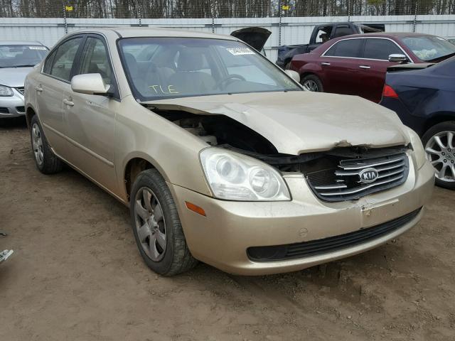 KNAGE123475141211 - 2007 KIA OPTIMA LX GOLD photo 1