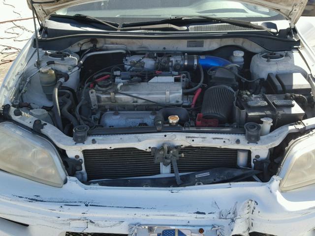 JA3AJ26E22U008790 - 2002 MITSUBISHI LANCER ES WHITE photo 7