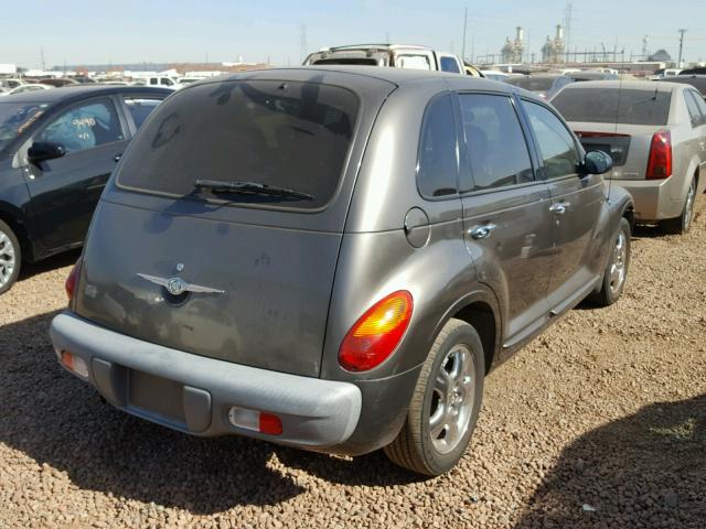 3C8FY4BB11T631092 - 2001 CHRYSLER PT CRUISER BROWN photo 4