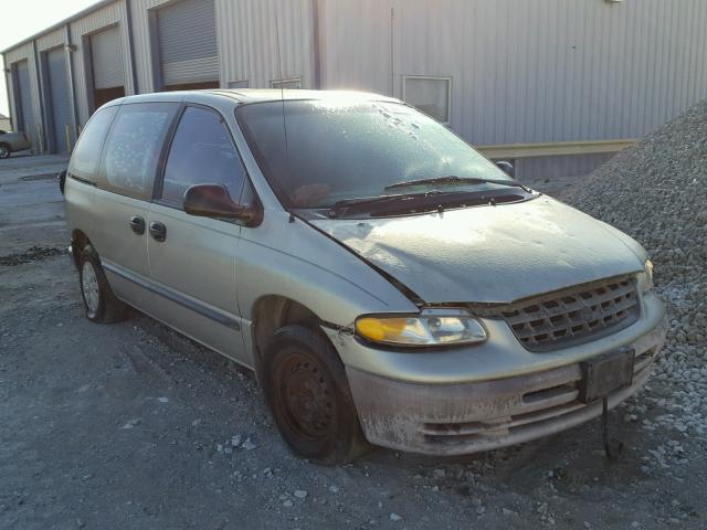 2P4FP25B3XR319187 - 1999 PLYMOUTH VOYAGER TAN photo 1