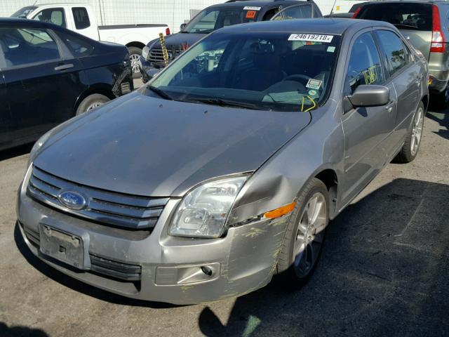 3FAHP07Z99R152011 - 2009 FORD FUSION SE SILVER photo 2