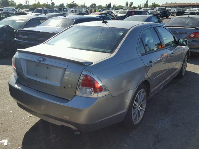 3FAHP07Z99R152011 - 2009 FORD FUSION SE SILVER photo 4