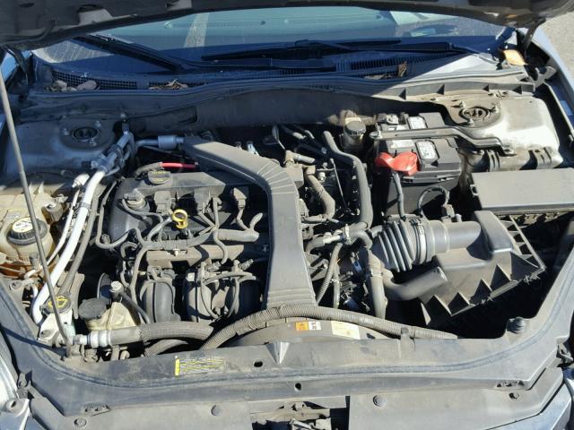 3FAHP07Z99R152011 - 2009 FORD FUSION SE SILVER photo 7