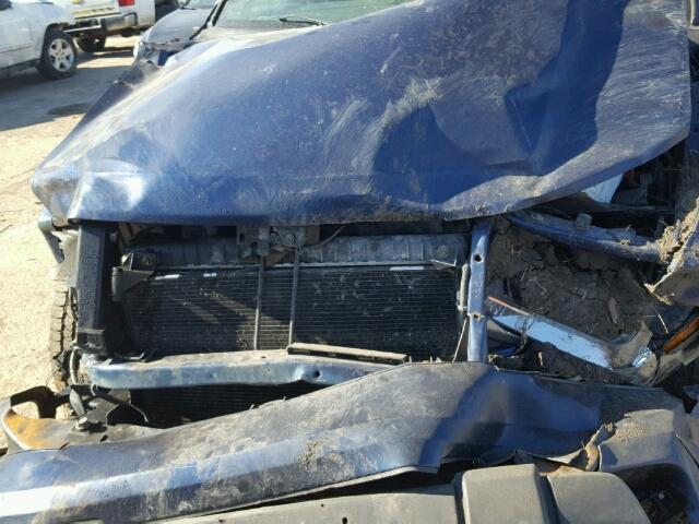 1GNDT13S042316091 - 2004 CHEVROLET TRAILBLAZE BLUE photo 7