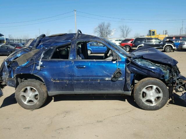 1GNDT13S042316091 - 2004 CHEVROLET TRAILBLAZE BLUE photo 9