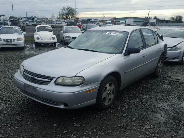 1G1ND52F05M143421 - 2005 CHEVROLET CLASSIC SILVER photo 2