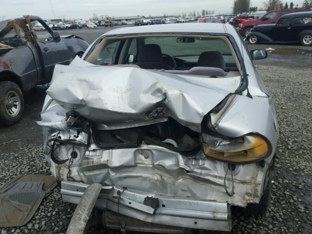 1G1ND52F05M143421 - 2005 CHEVROLET CLASSIC SILVER photo 9