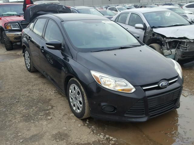 1FADP3F24EL331330 - 2014 FORD FOCUS SE BLACK photo 1