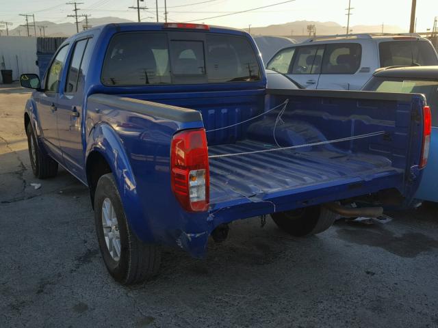 1N6AD0ER1FN728368 - 2015 NISSAN FRONTIER S BLUE photo 3