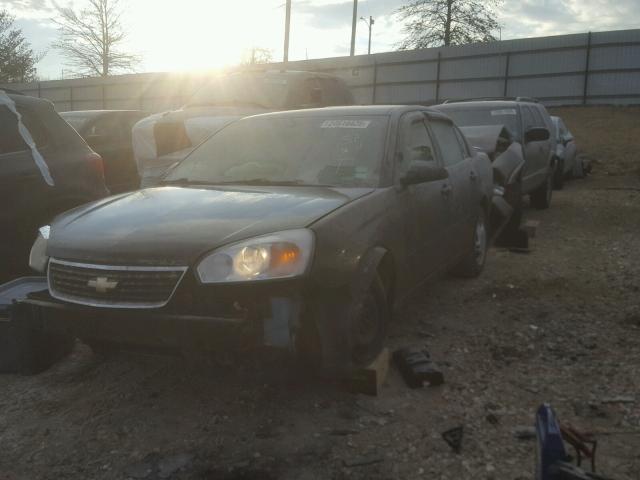 1G1ZS51F56F299338 - 2006 CHEVROLET MALIBU LS BLACK photo 2