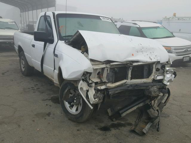 1FTKR1AD7APA10183 - 2010 FORD RANGER WHITE photo 1