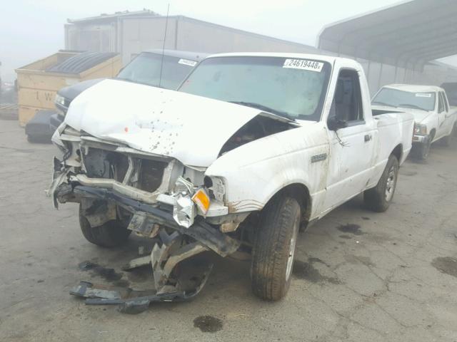 1FTKR1AD7APA10183 - 2010 FORD RANGER WHITE photo 2